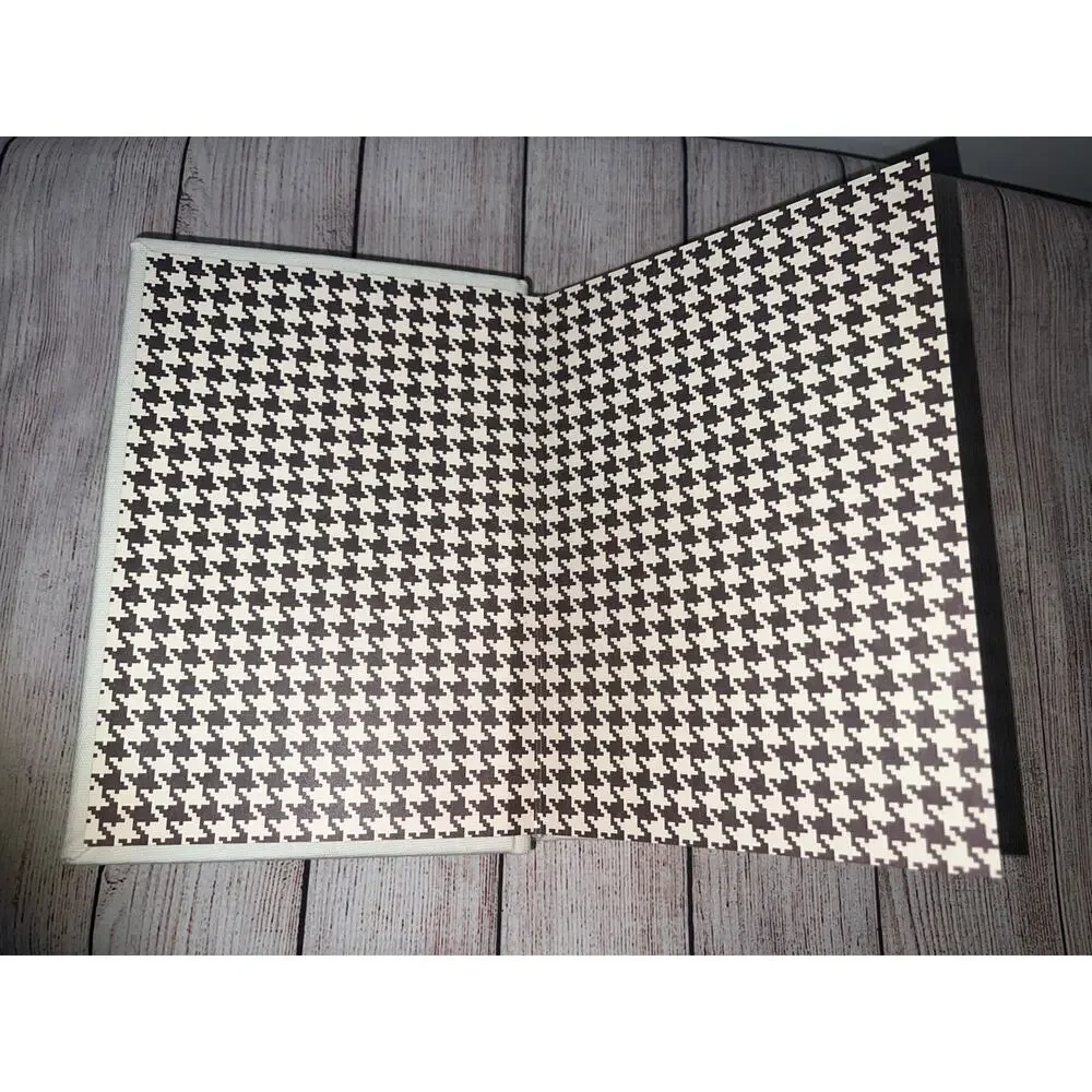JONATHAN ADLER Canvas Photo Album Holds 100 Pictures Geometric Groovy RARE HTF